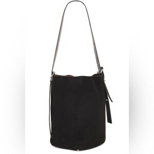 NWT! 8 Other Reasons Elegant Black Bucket Bag with dust bag